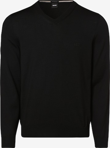 BOSS Black Pullover 'Baram-L' i sort: forside