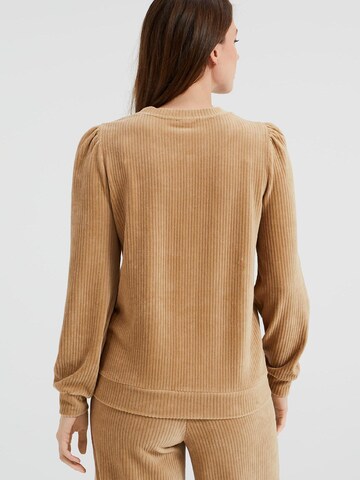 WE Fashion Sweatshirt i beige