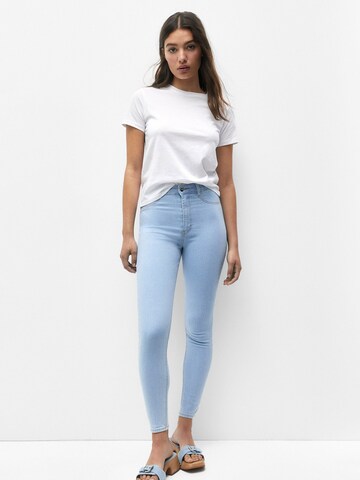 Pull&Bear Skinny Farkut värissä sininen