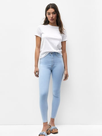 Pull&Bear Skinny Jeans in Blauw