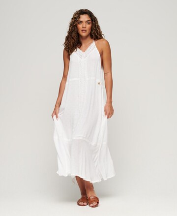 Robe Superdry en blanc