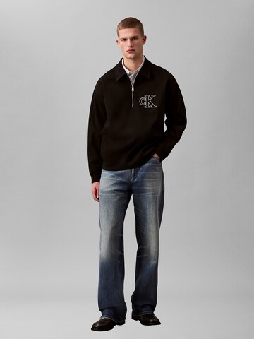 Calvin Klein Jeans Sweatshirt in Schwarz