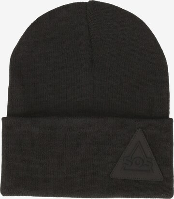 SOS Athletic Hat 'Caucasus' in Black: front