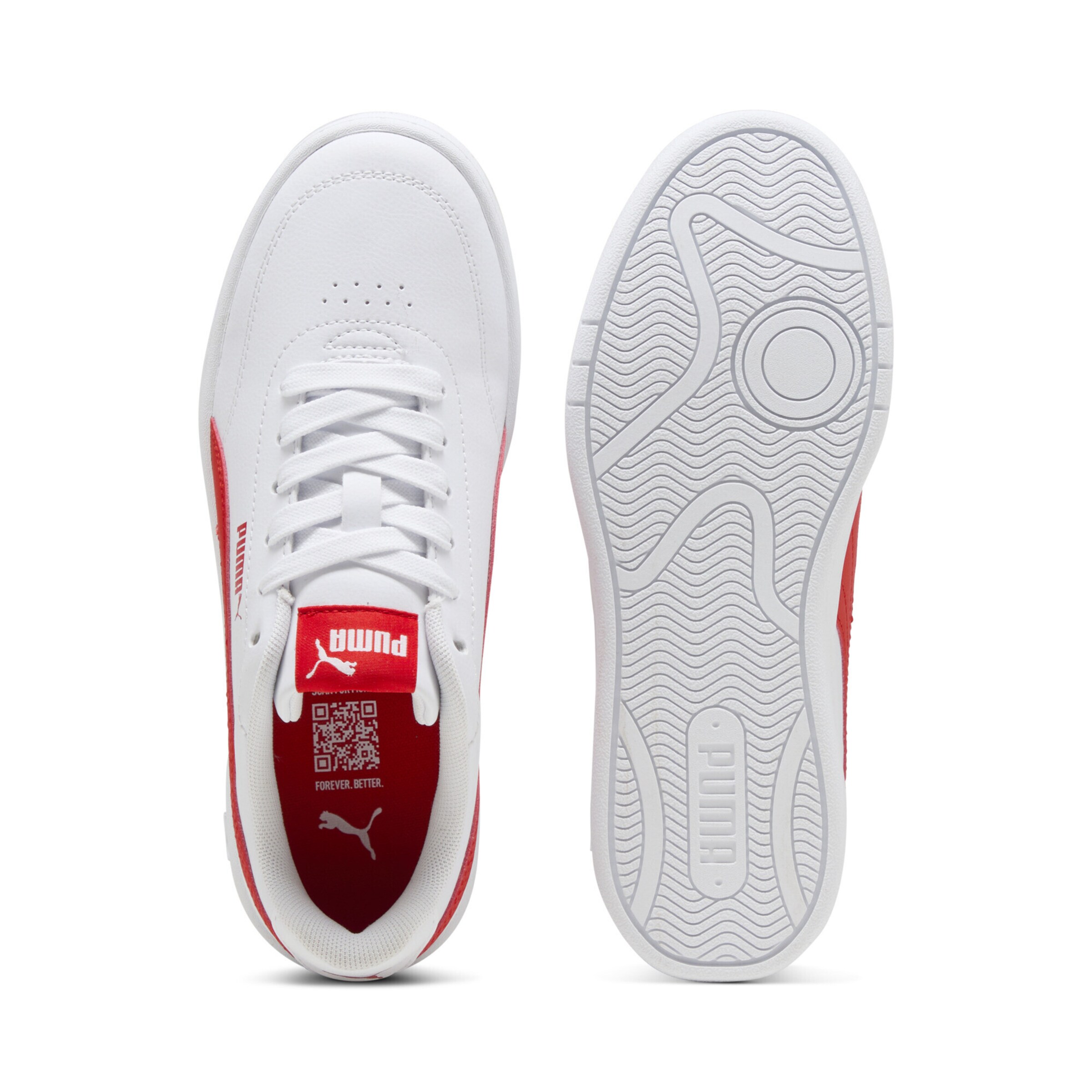 PUMA Sneakers laag 'Court Classic' in Wit
