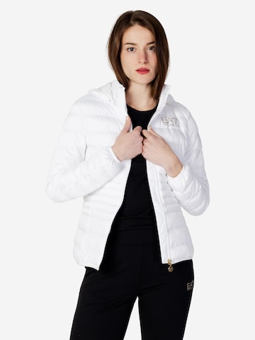 EA7 Emporio Armani Winterjas 'BOMBER 8NTB23 TNF8Z' in Wit