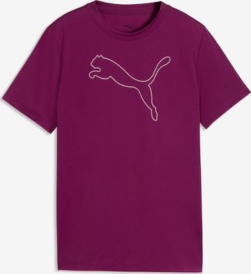 PUMA Performance Shirt in Purple: front