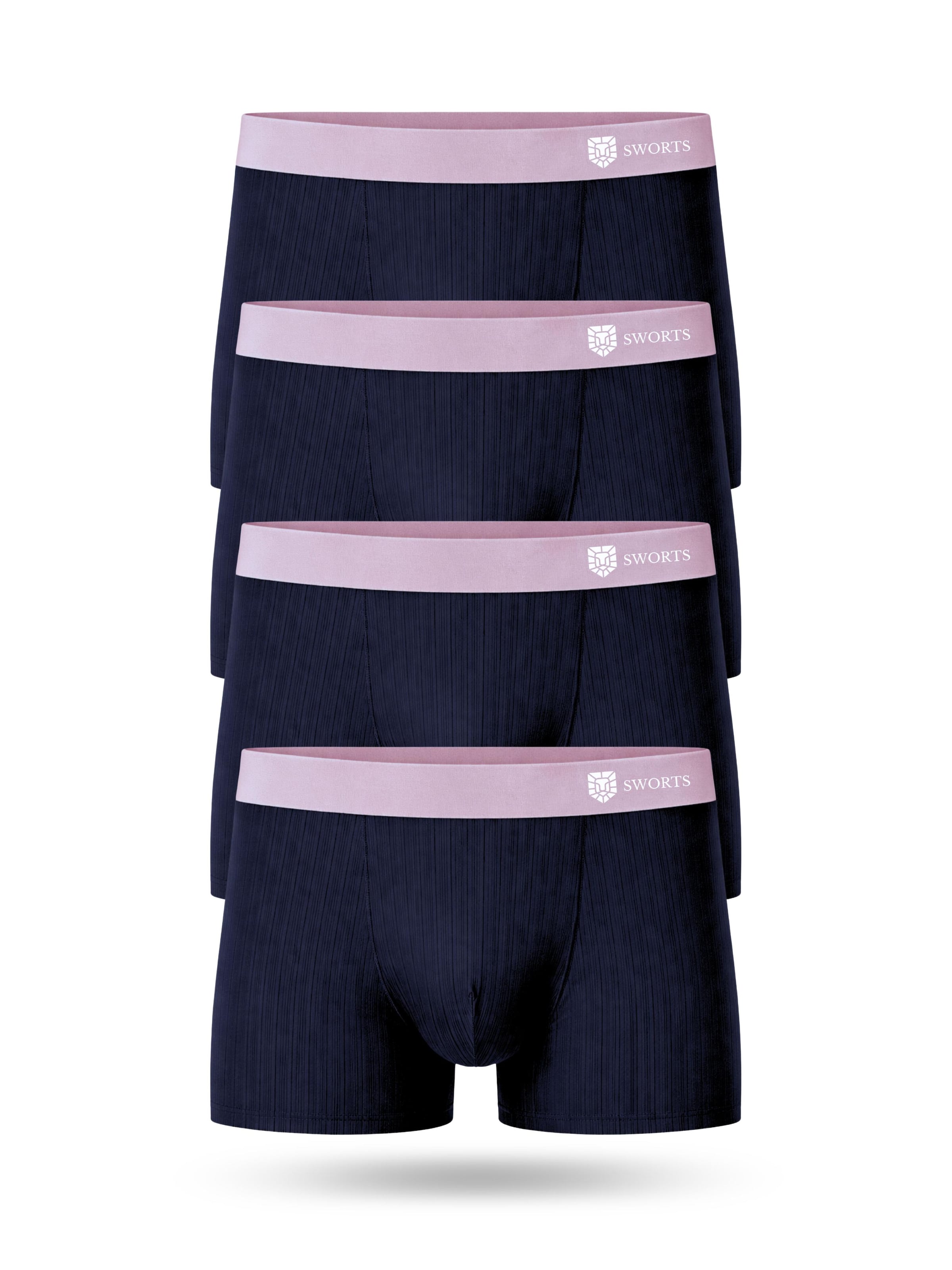 SWORTS Sports underpants 'SILK' in Blue: front