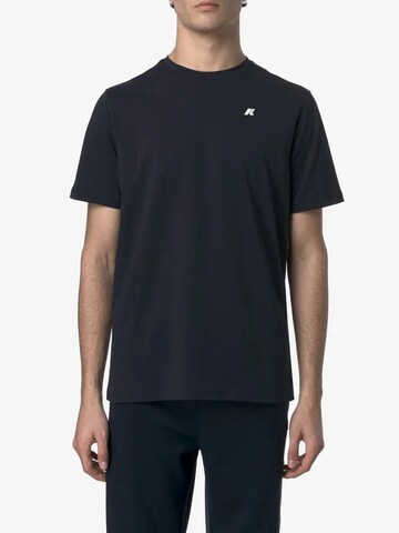 K-Way Shirt 'Uomo Odom Jersey Blu scuro' in Blauw