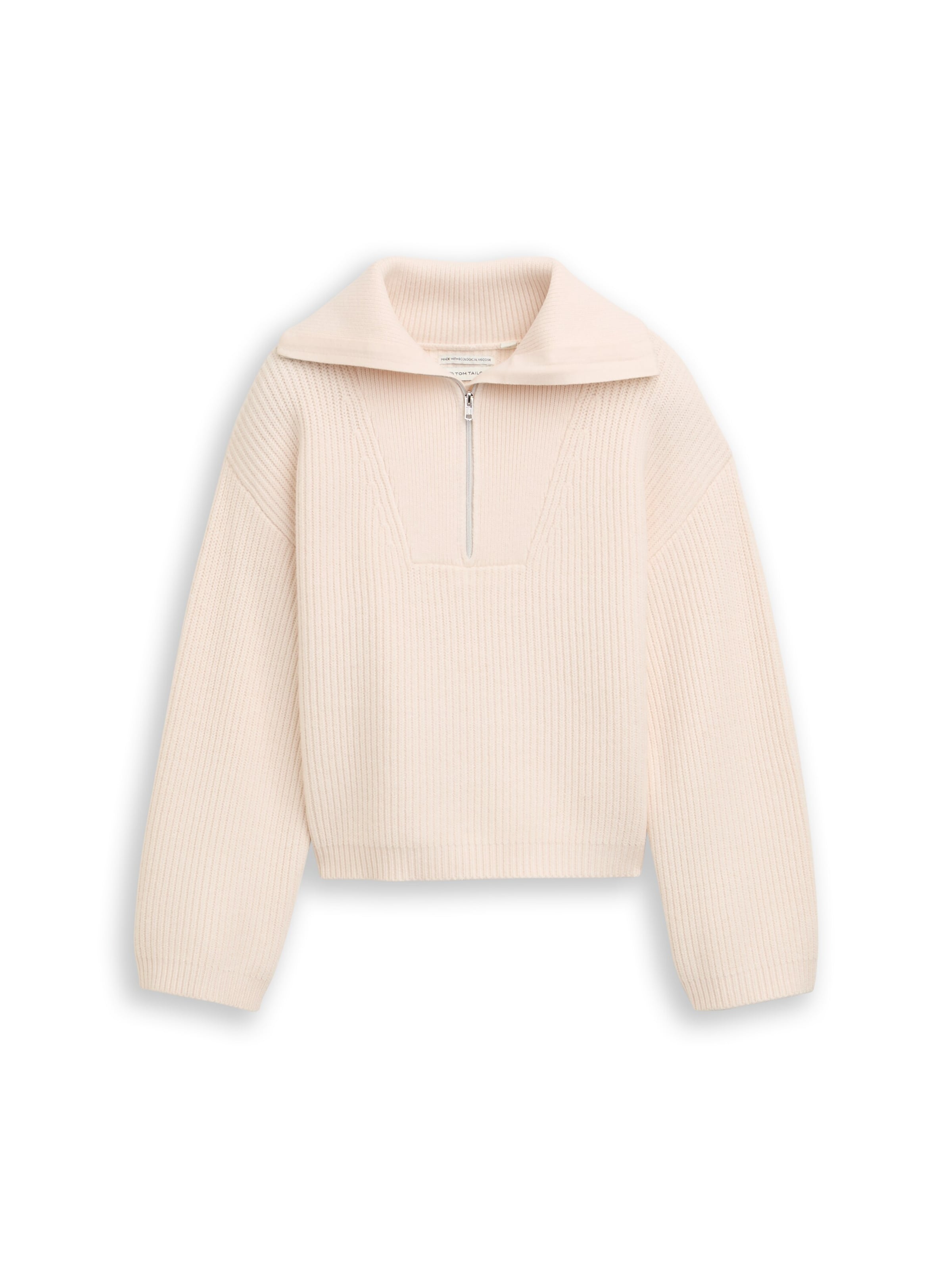 TOM TAILOR Pullover in Beige: Vorderseite