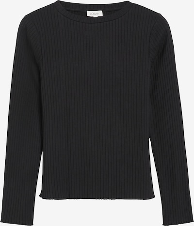 s.Oliver Shirt in XXS in schwarz, Produktansicht
