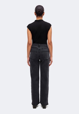 VERO MODA Wide leg Jeans 'VMTHEA' in Grey: back