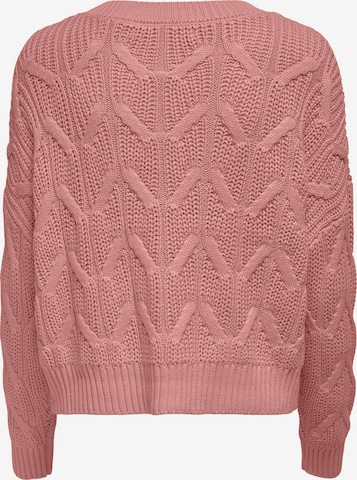 ONLY Knit Cardigan 'Mette' in Pink