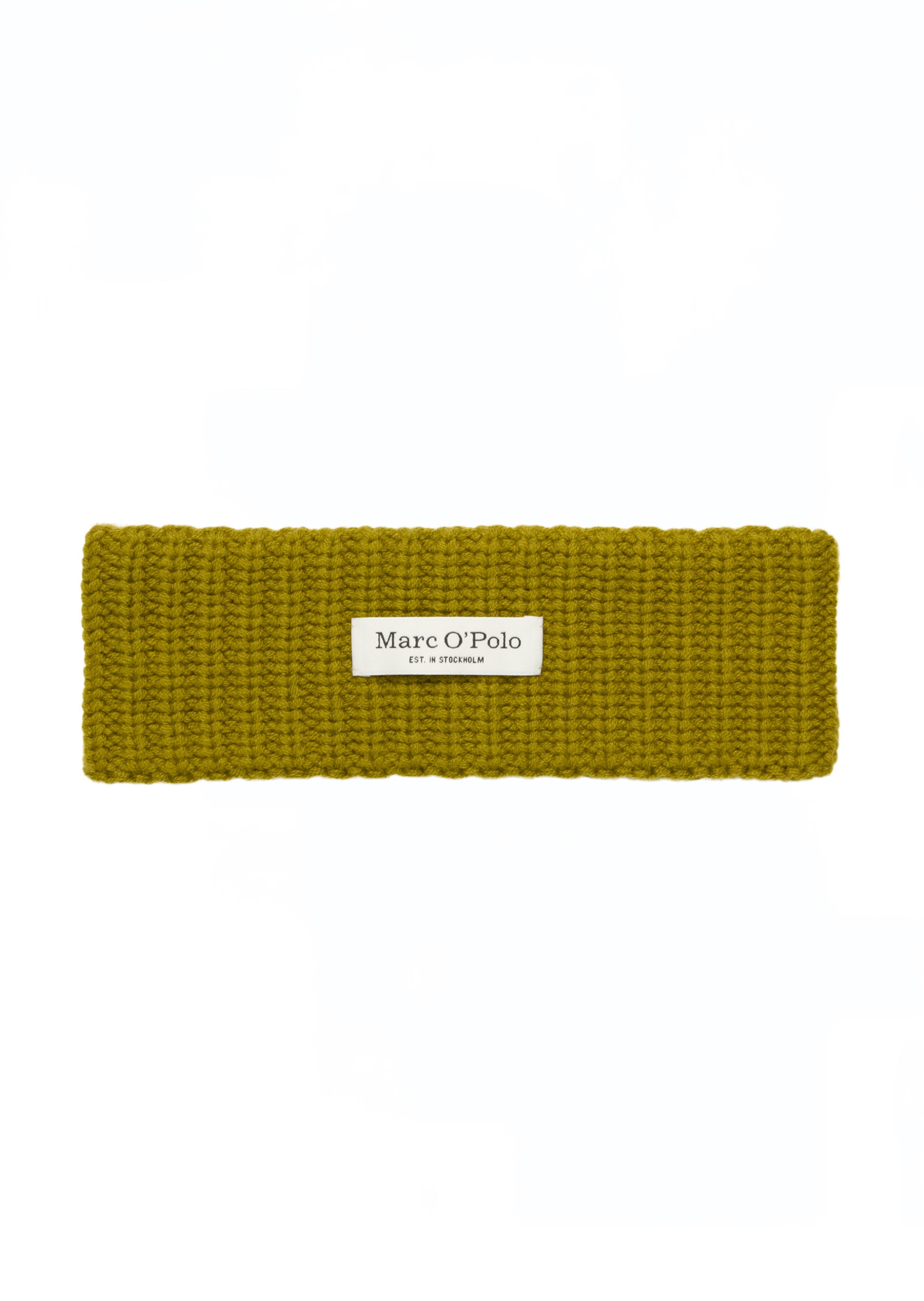 Marc O'Polo Bandeau en olive, Vue avec produit