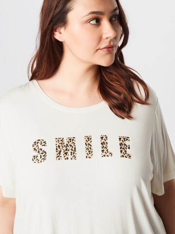 KAFFE CURVE Shirt 'KCemmati' in Weiß
