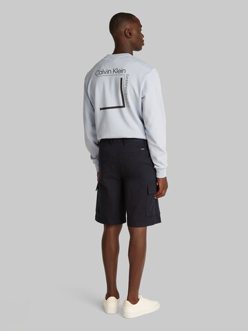 Calvin Klein Normalny krój Bojówki w kolorze czarny