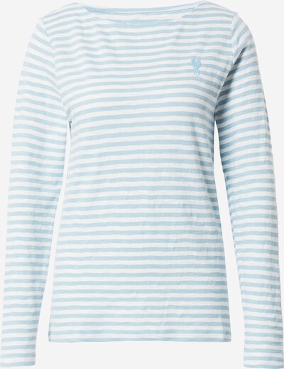 LIEBLINGSSTÜCK Shirt 'Cyana' in hellblau / weiß, Produktansicht