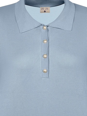 ze-ze Sticktop 'Dina 089' i blå