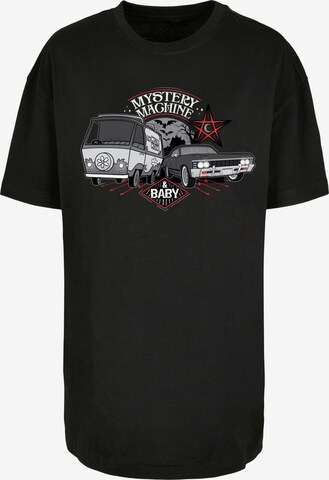 F4NT4STIC Shirt 'Boys Mystery Machine And Baby' in Black: front