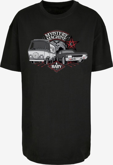 F4NT4STIC T-Shirt 'Boys Mystery Machine And Baby' in hellgrau / melone / schwarz / weiß, Produktansicht