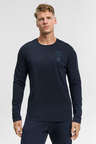CAMP DAVID Shirt in Blue: front