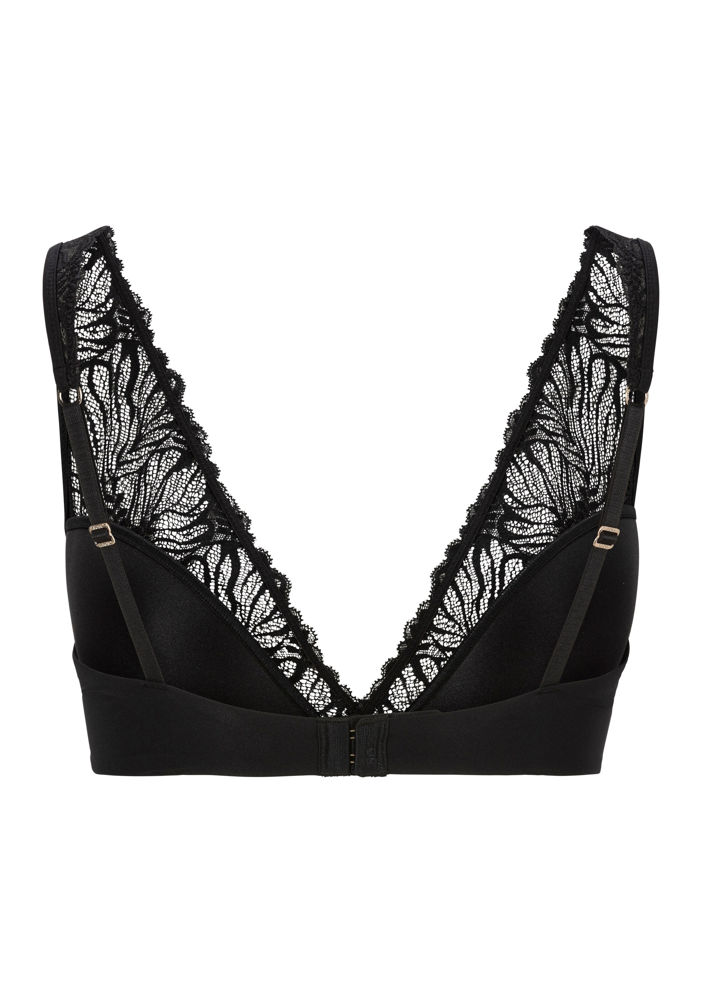 BOSS Triangel BH in Schwarz