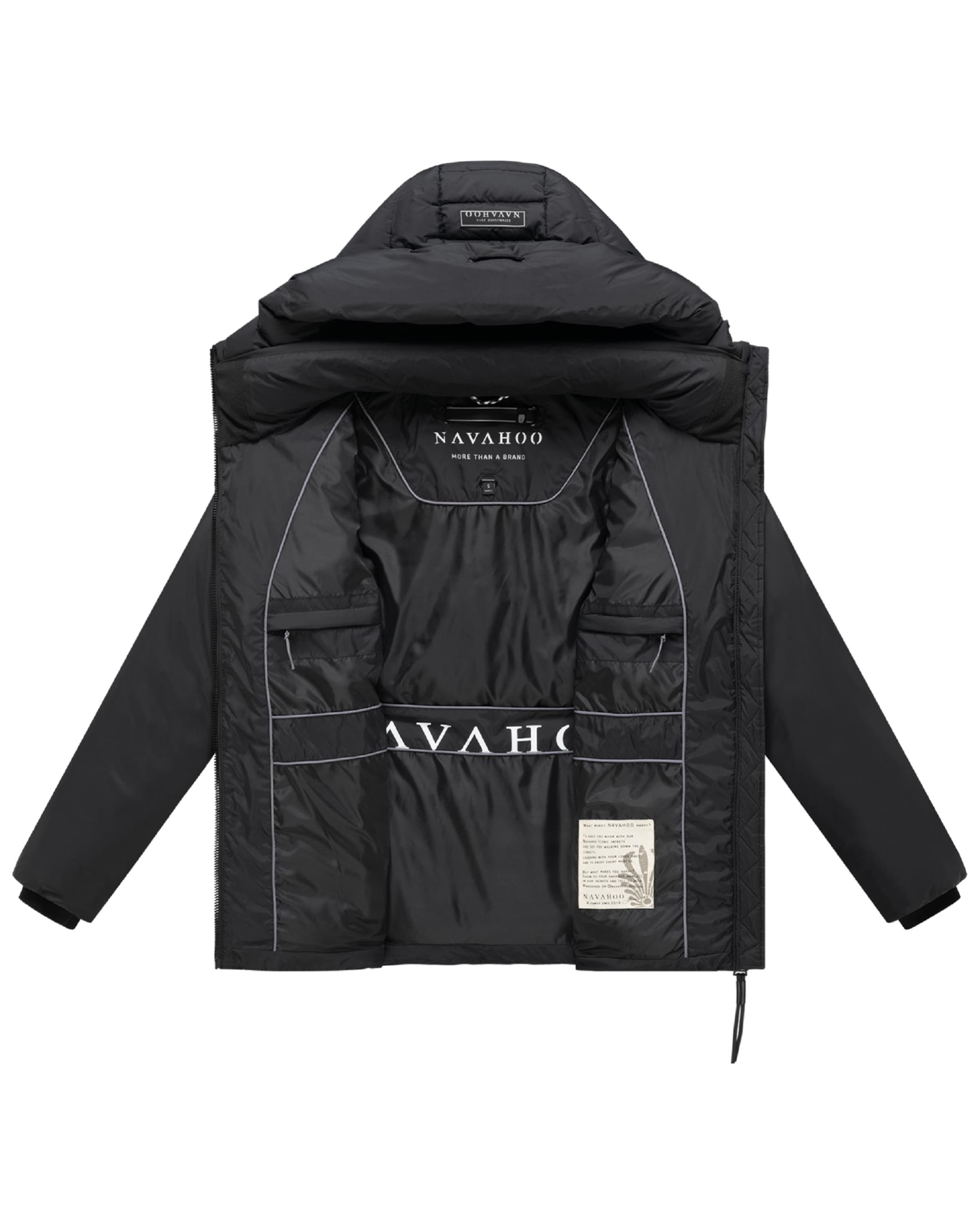 Giacca invernale 'Waldengel XIV' di NAVAHOO in nero
