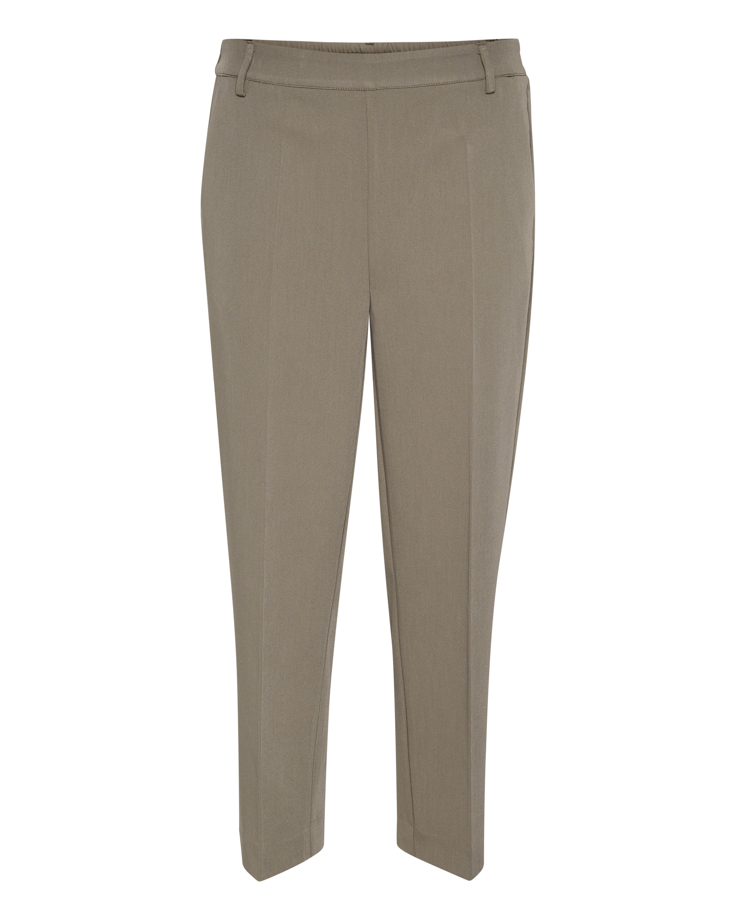 Kaffe Обычный Плиссированные брюки 'Sakura' в Коричневый: спереди