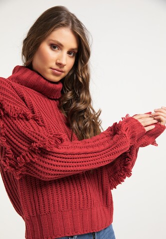 IZIA Sweater in Red