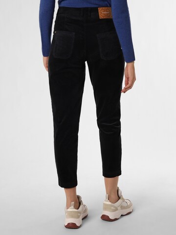 Rosner Tapered Pleat-Front Pants 'Mara' in Blue