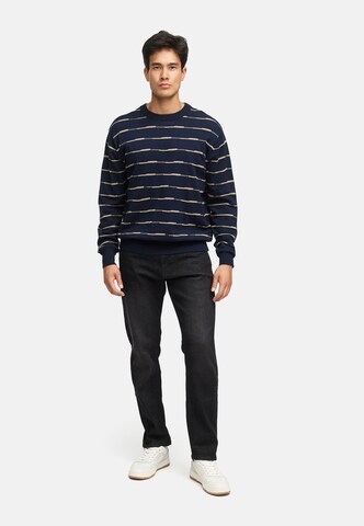 INDICODE JEANS Trui 'INCapowlax' in Blauw