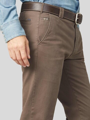 MEYER Regular Chino 'Roma' in Bruin