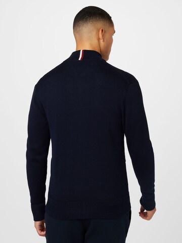 TOMMY HILFIGER Knit Cardigan 'Seasonal' in Blue