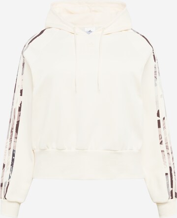 ADIDAS SPORTSWEAR Sportief sweatshirt 'Aop ' in Beige: voorkant