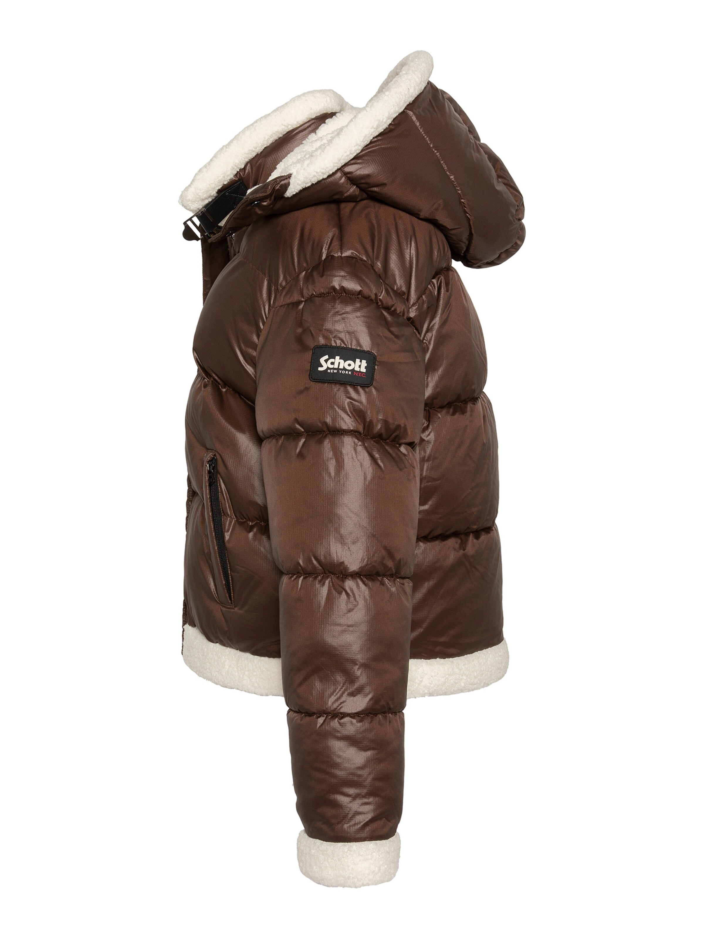 Manteau d’hiver Schott NYC en marron