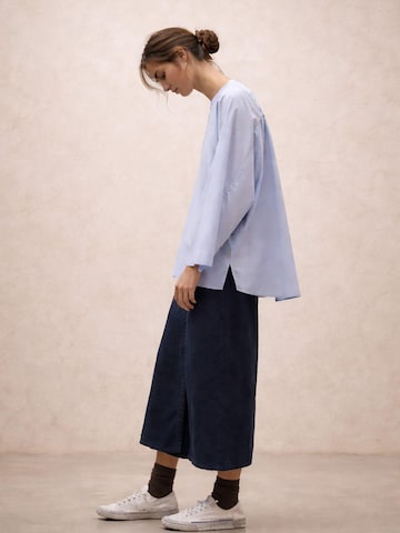 ECOALF Blouse 'PIA' in Blue