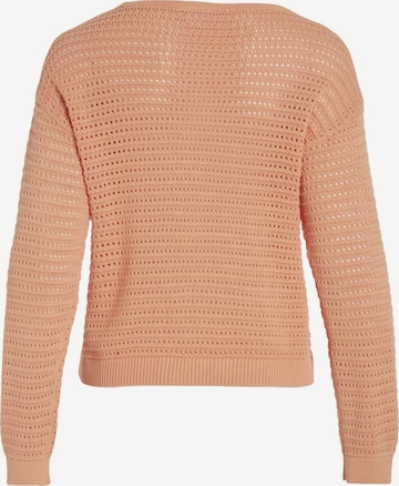 VILA Sweater 'BELLISINA' in Orange