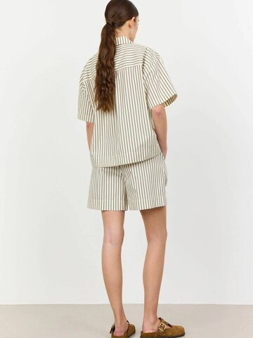 Camicia da donna di Levete Room in marrone