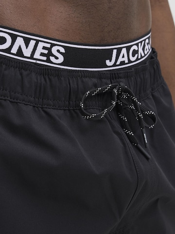JACK & JONES Plavecké šortky 'JPSTMaui' – černá