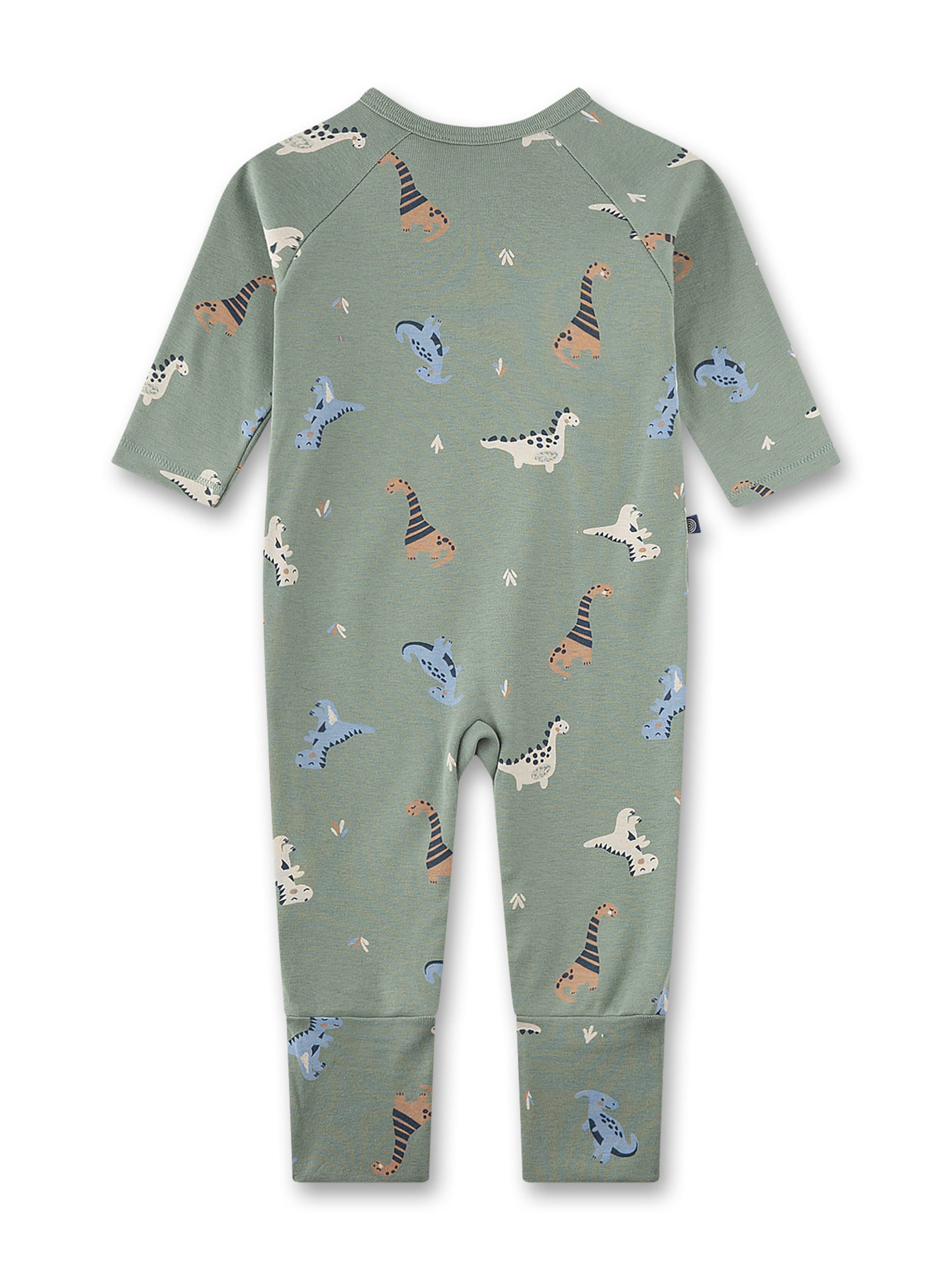 Tutina / body per bambino 'Dinos' di Sanetta in verde