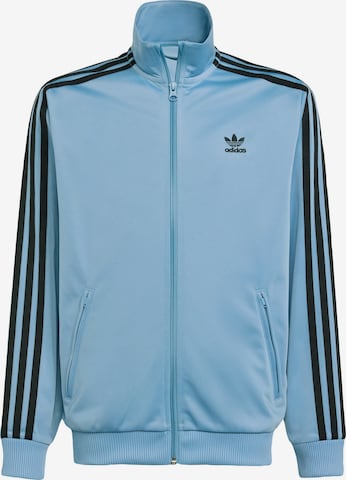 Giacca di felpa 'Adicolor Firebird' di ADIDAS ORIGINALS in blu: frontale