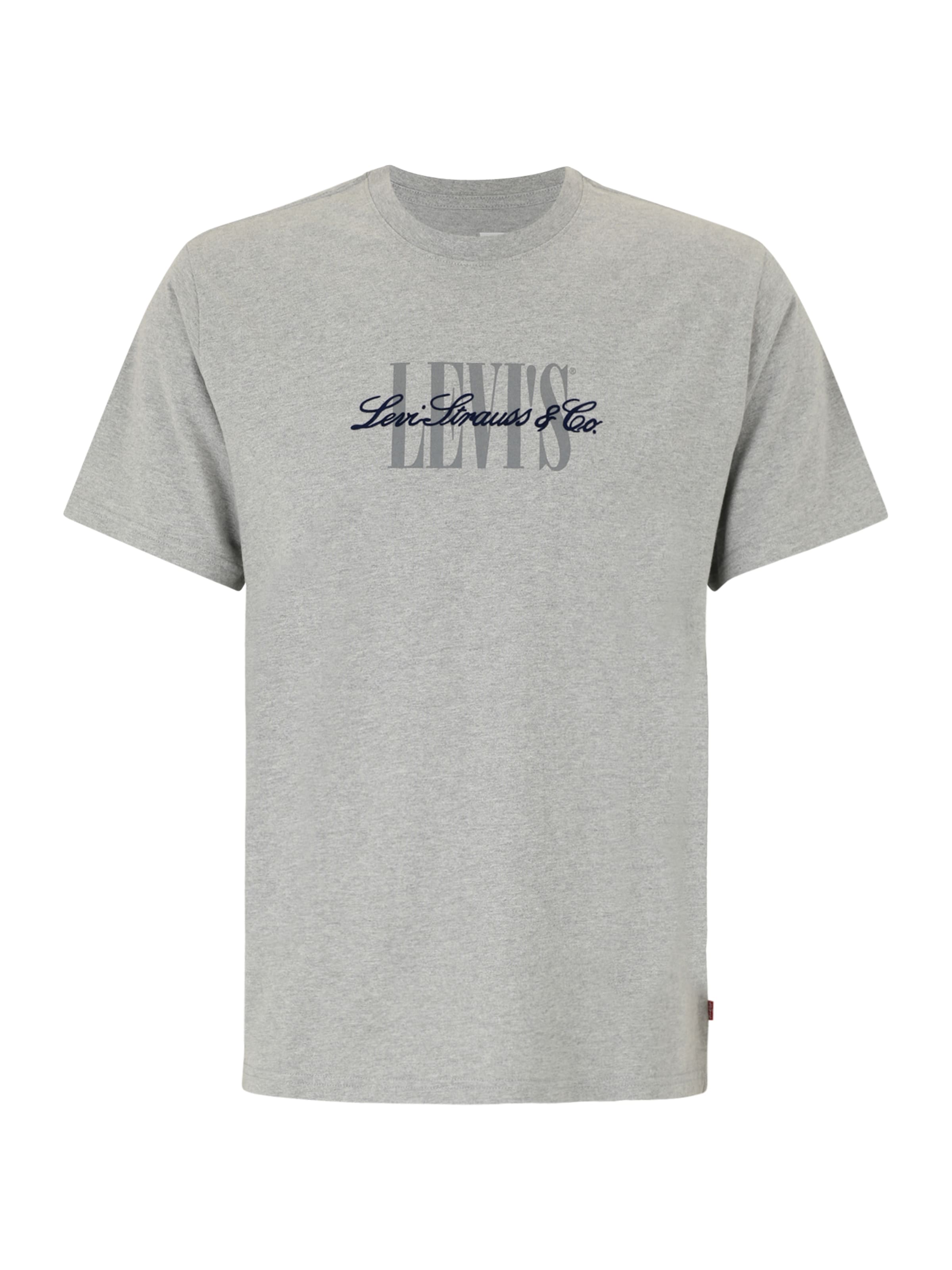LEVI'S ® Tričko 'Relaxed Graphic Tee' – šedá: přední strana