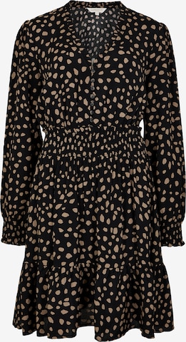 Robe ' ' Apricot en noir : devant
