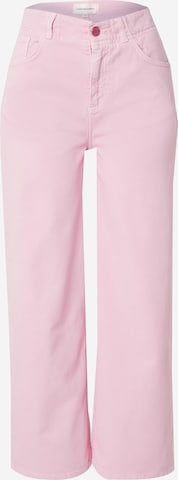 rozā Fabienne Chapot Platas staras Džinsi 'Hayley': no priekšpuses