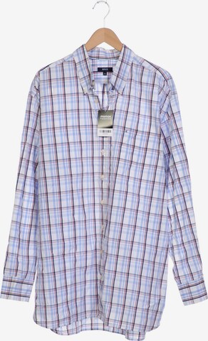 BRAX Button Up Shirt in XXL in Blue: front
