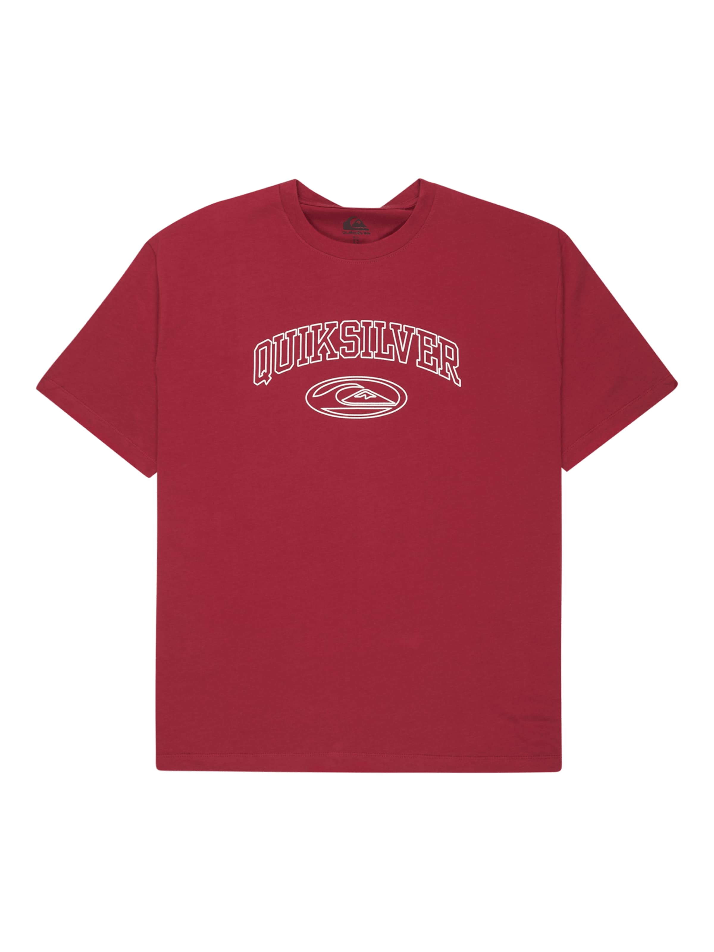 QUIKSILVER Shirt 'Boyfriend' in Red: front