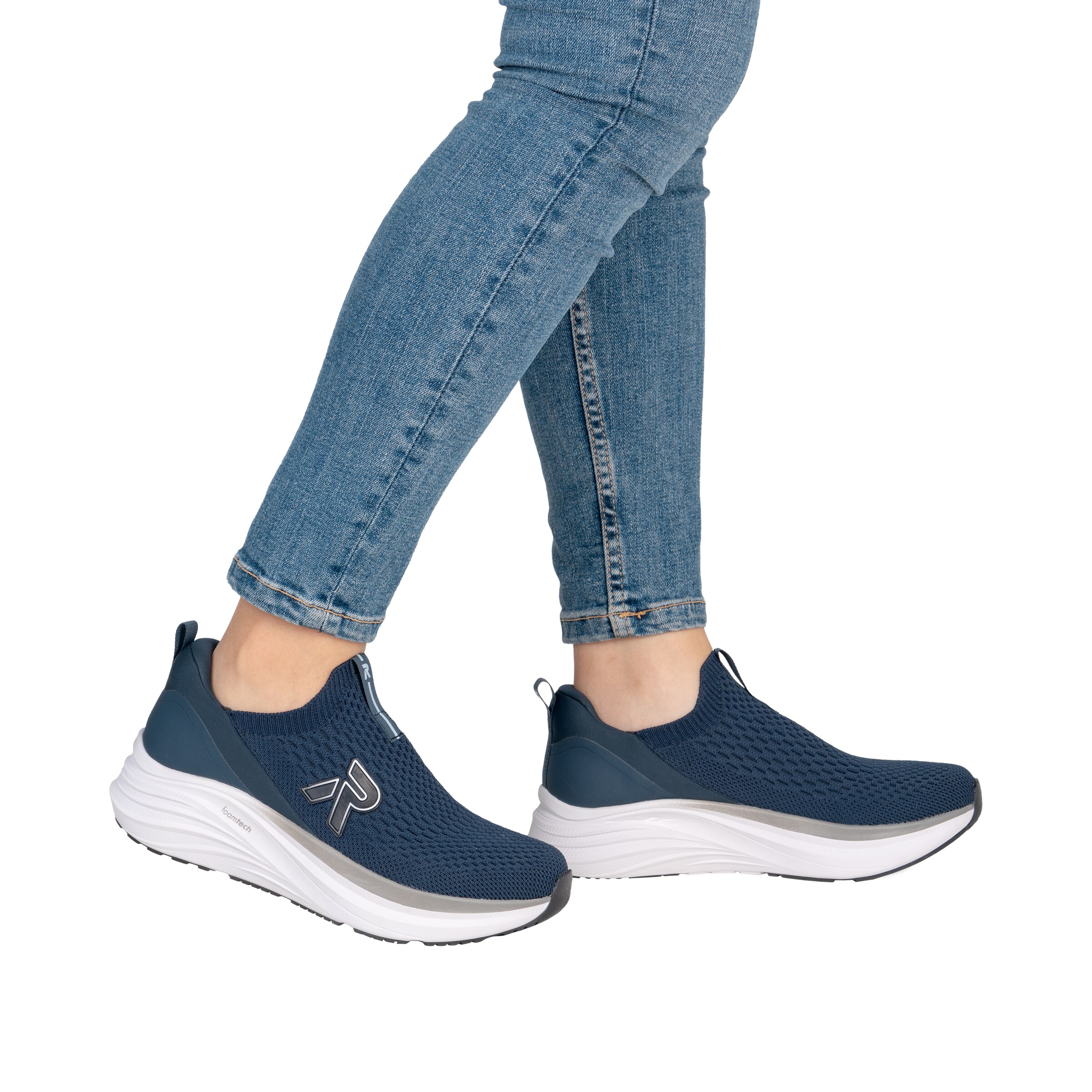 Slip on Rieker Sport en bleu