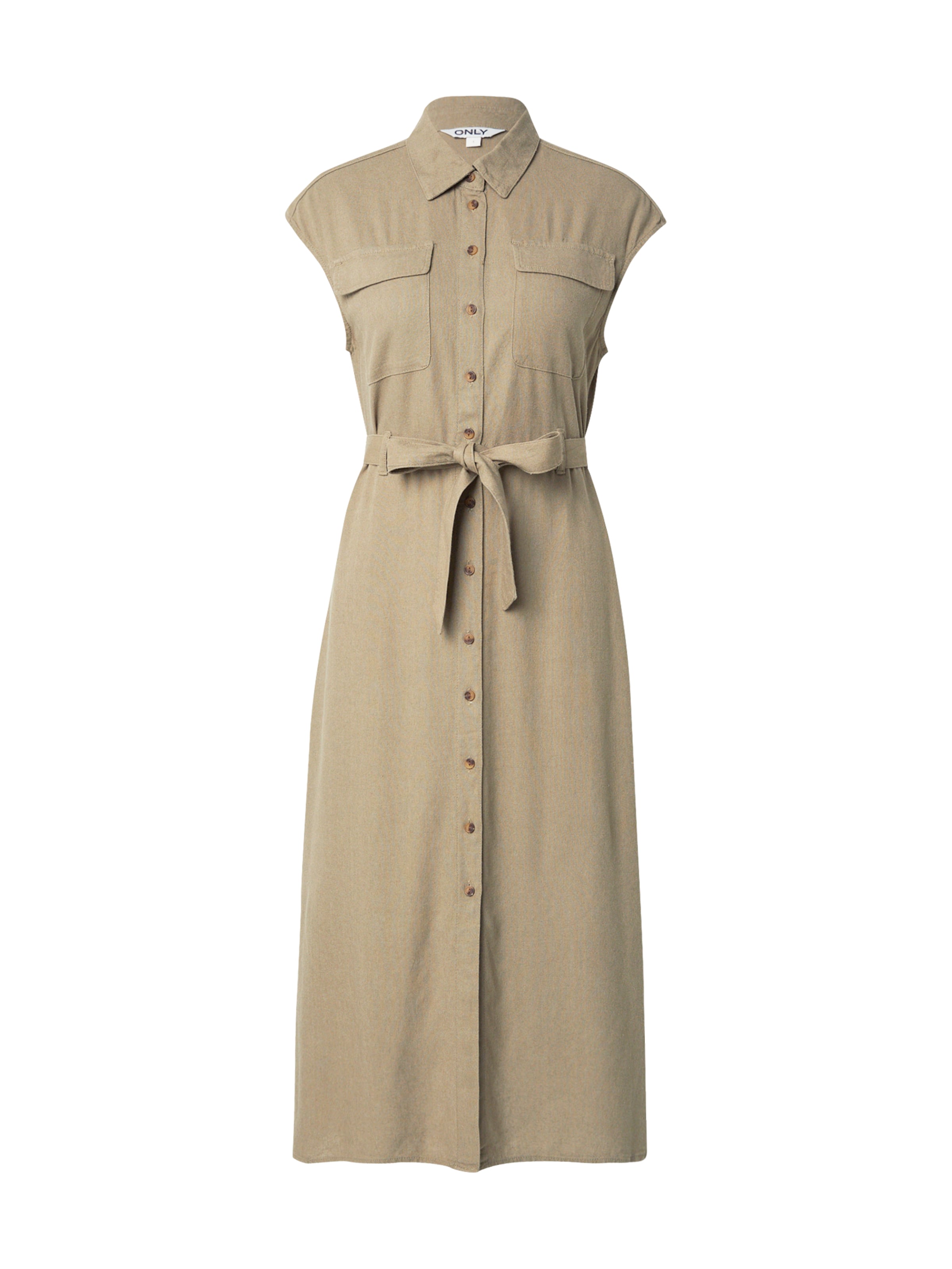 žalia ONLY Palaidinės tipo suknelė 'ONLLIMA': priekis