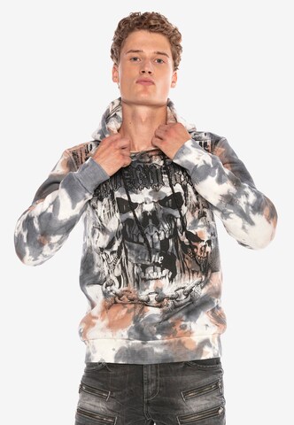 CIPO & BAXX Sweatshirt in Grau: Vorderseite