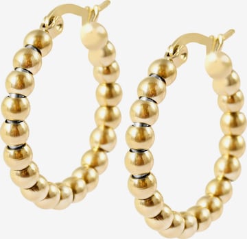 Akzent Earrings 'Korinna, hautverträglich' in Gold: front
