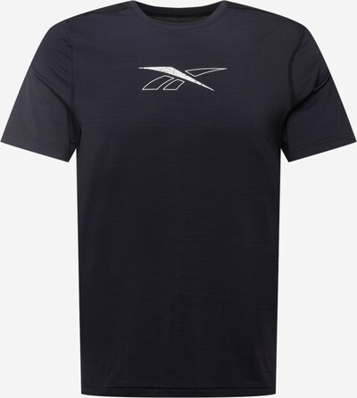Reebok Sport Toiminnallinen paita 'Workout Ready' värissä harmaa / valkoinen, Tuotenäkymä